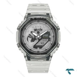 ساعت مچی کاسیو جیشاک سری GA2100 مردانه بند شیشه ای GShock-8233-G