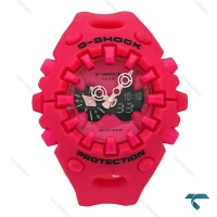 ساعت جیشاک سالی وان سری GA-V01 مردانه صورتی GShock-8235-G