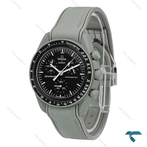 ساعت امگا سواچ بند رابر طوسی Swatch-8243-U