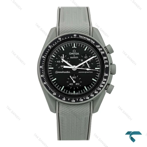 ساعت امگا سواچ بند رابر طوسی Swatch-8243-U