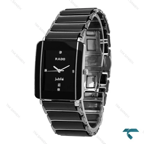 ساعت رادو Integral مردانه سیلور مشکی Rado-8248-G