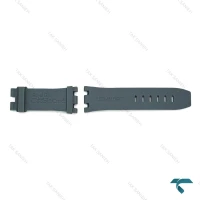 بند رابر ساعت AP ای پی مردانه مدل Off shore طوسی AP-Strap-8163-G