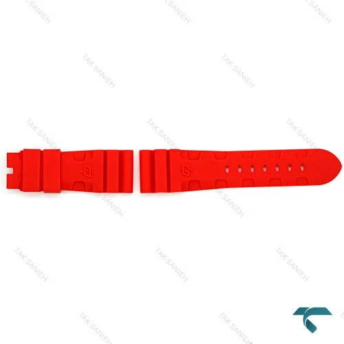 بند رابر ساعت پنرای submersible قرمز Panerai-Strap-8174-G