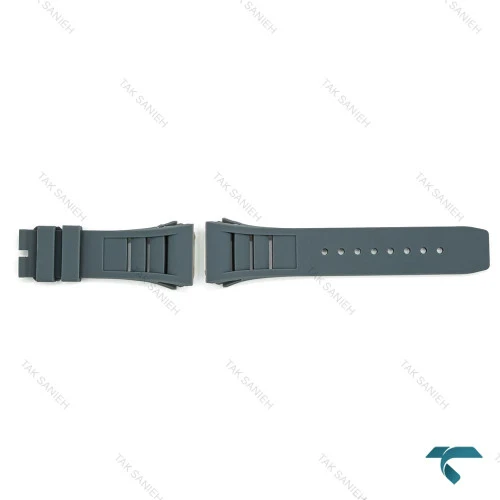 بند ساعت ریچارد میل مردانه طوسی رابر پیچی Richard-Strap-8180-G