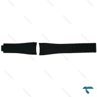 بند رابر ساعت رولکس مردانه مشکی Rolex-Strap-8187-G