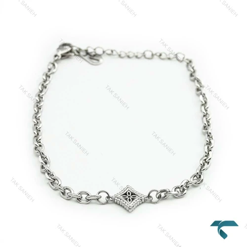دستبند لویی ویتون زنانه ظریف نقره ای Bracelet-8344-L