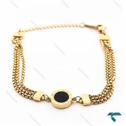 دستبند بولگاری ظریف طلایی زنانه Bvlgari-8327-L