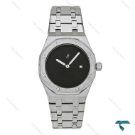 ساعت AP زنانه سیلور صفحه مشکی مهندسی AP-7992-L