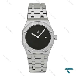 ساعت AP زنانه سیلور صفحه مشکی مهندسی AP-7992-L