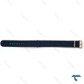 بند ساعت دنیل ولینگتون برزنتی سرمه ای رزگلد مردانه DW-Strap-4232-G