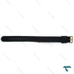 بند برزنتی ساعت دنیل ولینگتون مشکی رزگلد مردانه DW-Strap-4248-G