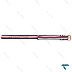 بند برزنتی ساعت دنیل ولینگتون زنانه رزگلد کانتربری DW-Strap-4244-L