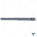 بند برزنتی ساعت دنیل ولینگتون زنانه سرمه ای سفید نقره ای DW-Strap-4822-L
