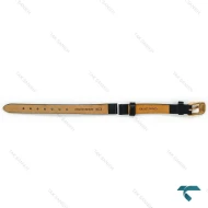 بند چرمی دنیل ولینگتون زنانه مشکی سگک رزگلد DW-Strap-8590-L