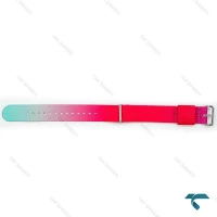 بند برزنتی رنگی دنیل ولینگتون مردانه سگک سیلور DW-Strap-8592-G