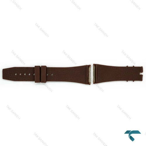 بند رابر ساعت جیوانچی مردانه قهوه ای Givanchi-Strap-8593-G