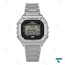 ساعت کاسیو W-218H اورجینال مردانه سیلور Casio-8605-G