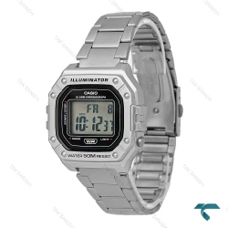 ساعت کاسیو W-218H اورجینال مردانه سیلور Casio-8605-G