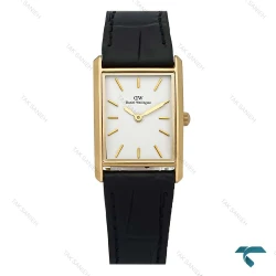 ساعت دنیل ولینگتون Bound زنانه طلایی بند چرمی مشکی اسمال DW-8610-L