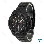 کاسیو ادیفایس EQW-M710 مردانه فول مشکی عقربه قرمز Edifice-8624-G