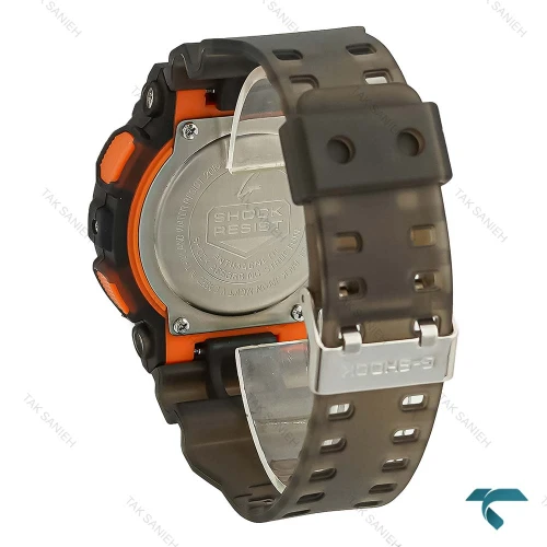 ساعت جی شاک G 110 مردانه دودی نارنجی GShock-8627-G