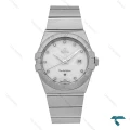 ساعت امگا کانسلیشن مردانه سیلور صفحه صدف Omega-8637-G