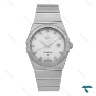 ساعت امگا کانسلیشن مردانه سیلور صفحه صدف Omega-8637-G