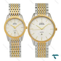 ست ساعت امگا سیمستر دو رنگ طلایی Omega-8640-S