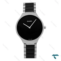 ساعت مردانه رادو True سیلور مشکی Rado-8642-G