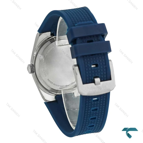 ساعت تیسوت پاورماتیک PRX مردانه استیل بند رابر سرمه ای Tissot-8650-G