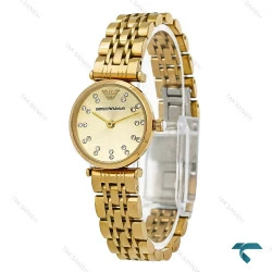 ساعت زنانه امپریو آرمانی مینی تمام طلایی Armani-8366-L