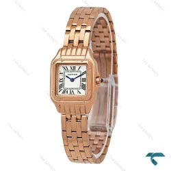 ساعت مچی زنانه کارتیه پنته رزگلد اسمال Cartier-8372-L