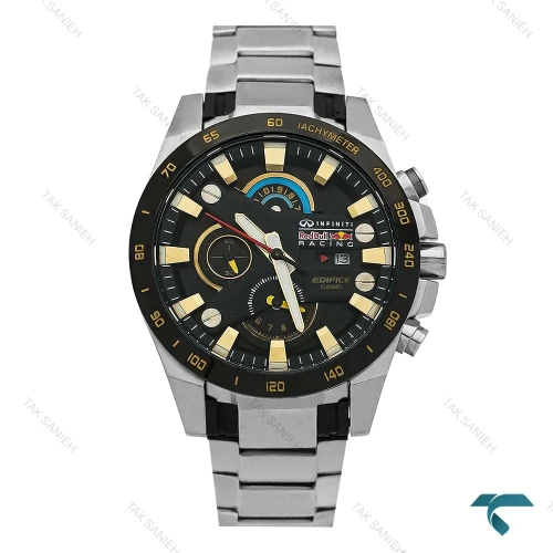 کاسیو ادیفایس EFR-540 مردانه سیلور صفحه مشکی رد بول Edifice-8375-G