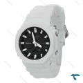 ساعت جیشاک GA2100 مردانه سفید صفحه مشکی GShock-8384-G
