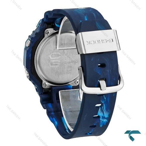 ساعت جیشاک GA2100 مردانه سرمه ای طرح دار GShock-8389-G