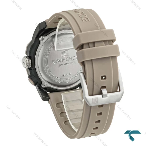 ساعت نیوی فورس NF7112 مردانه طوسی NaviForce-8403-G