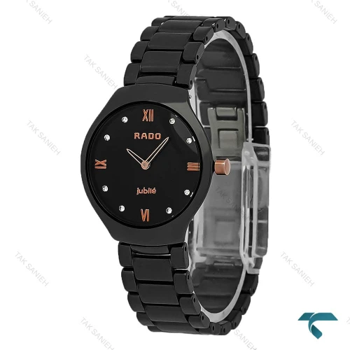ساعت مچی رادو زنانه سرامیکی مشکی Rado-8408-L