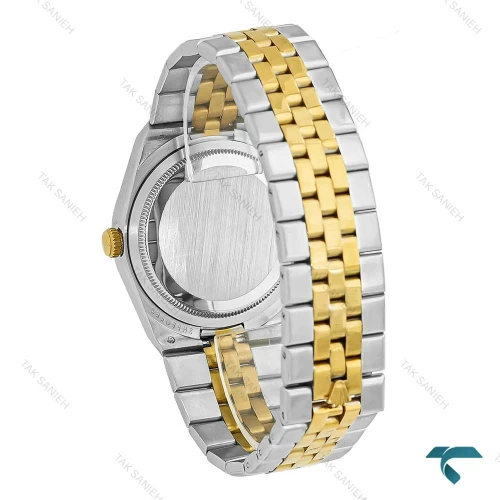 ساعت رولکس اویستر پرپچوال لند دوئلر مردانه دورنگ طلایی Rolex-8410-G