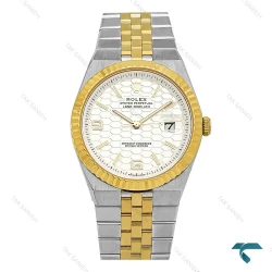 ساعت رولکس اویستر پرپچوال لند دوئلر مردانه دورنگ طلایی Rolex-8410-G