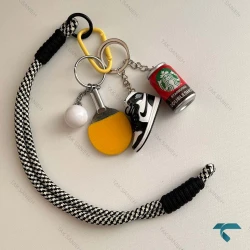 آویز کیف زنانه طرح استار باکس Charm-8419-L