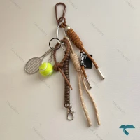 آویز کیف زنانه طرح تنیسی Charm-8421-L