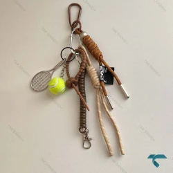 آویز کیف زنانه طرح تنیسی Charm-8421-L