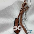 چارم بگ زنانه طرح صندل هرمس Hermes-8447-L