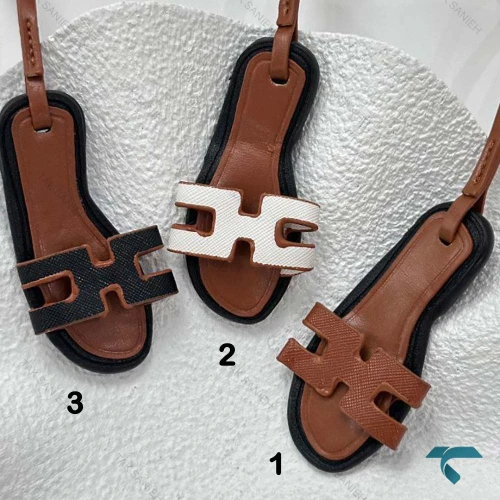 چارم بگ زنانه طرح صندل هرمس Hermes-8447-L