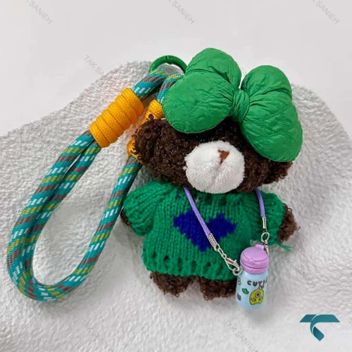 آویز کیف تدی با قمقمه Tedi-8453-L