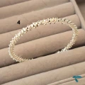 بنگل های طرح پاپیون و خاویاری Bracelet-8462-L