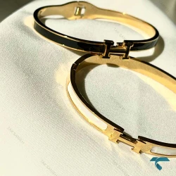 دستبند هرمس میناکاری ظریف Hermes-8487-L