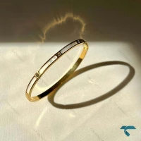 دستبند میناکاری طلاییMinaKari-8500-L