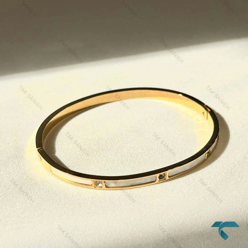 دستبند میناکاری طلاییMinaKari-8500-L