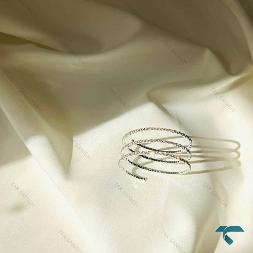 پاندورا فنری نقره ایی Pandora-8515-L